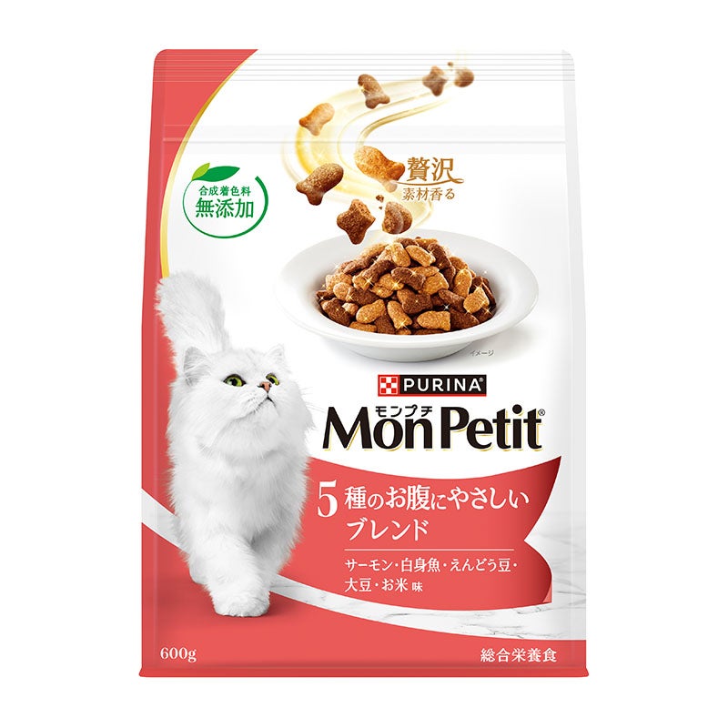 モンプチ ドライ 5種のお腹にやさしいブレンド - ピュリナ モンプチ